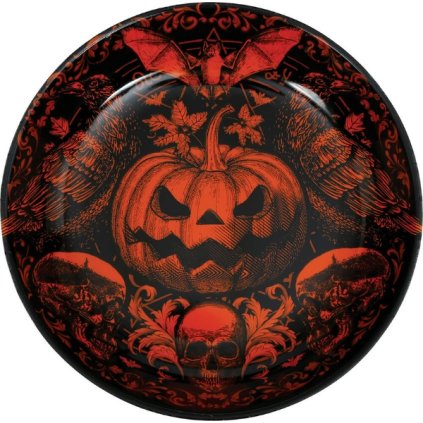 0033403 plastova miska gothic pumpkin 32 cm 600