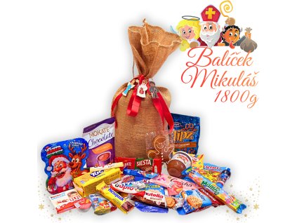 Balíček Mikuláš, nadílka 1800g