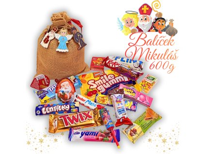 Mikulášský balíček v pytli 600g