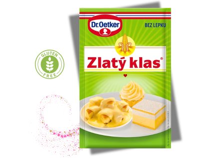 Bezlepkový Zlatý klas, prášek na přípravu krémů a náplní 40g