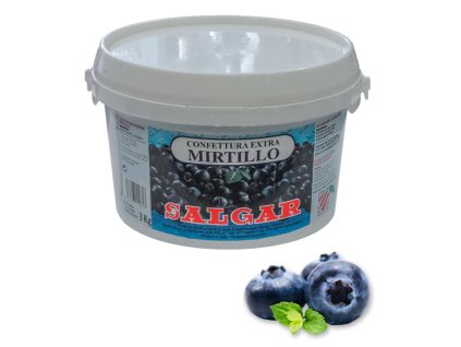 1448 dzem extra 45 termostabilni boruvka s kusy 3 kg kbelik