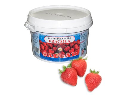 1457 dzem extra 45 termostabilni jahoda s kusy 3 kg kbelik