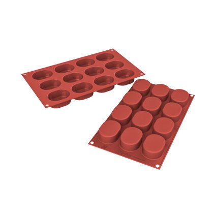 172067 forma silikonova 12ks ovals 5 7x4 3 v 2 3cm