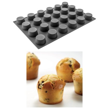 9929 forma silikonova 24ks muffin prum 7 v 4cm 130ml
