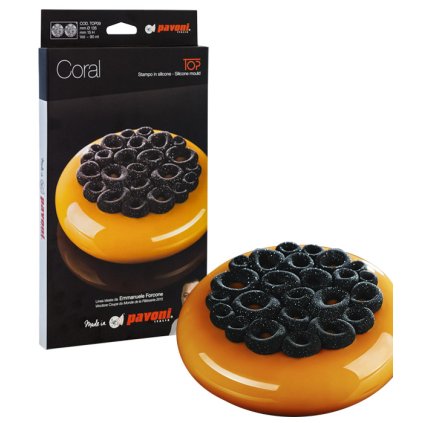 112604 forma silikonova design coral 3d disk s reliefem 2x90ml