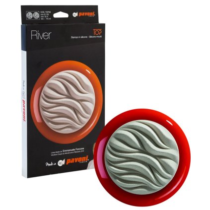 112616 forma silikonova design riverl 3d zvlnena hladina 2x110ml