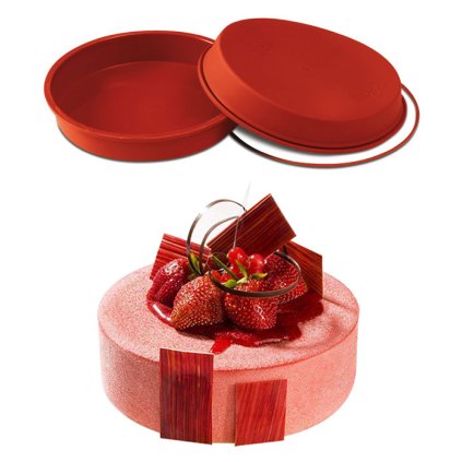 10859 forma silikonova dortova round pan prum 20 v 4cm