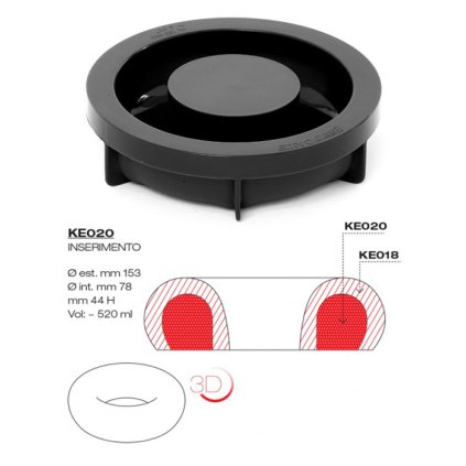 112628 forma silikonova vypln pro ke032 520ml