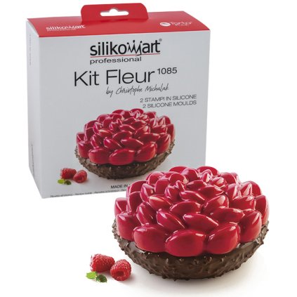 172061 formy silikonove design 2 dilna sada kvet 600 ml