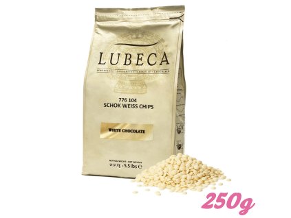 Německá pravá bílá čokoláda 250g v dóze s vanilkou