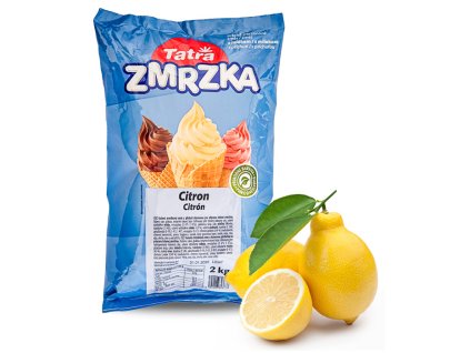 345860 smes na tocenou zmrzlinu s prichuti citronu tatra 2 kg sacek