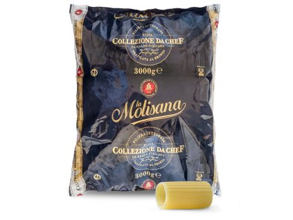 346067 testoviny mezzi rigatoni collezione da chef la molisana 3 kg sacek