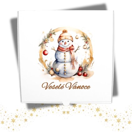 Vánoční krabička na cukroví