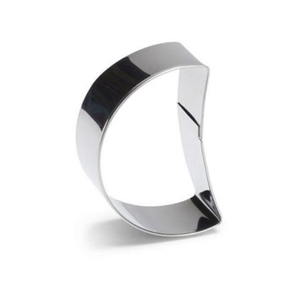 12287 vykrajovatko nerez mesic 6x3 5 v 2 5cm