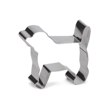 12323 vykrajovatko nerez pes 7x6 v 2 5cm