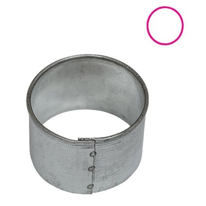 9539 vykrajovatko nerez minidezert kolecko prum 4 4 v 2 5cm