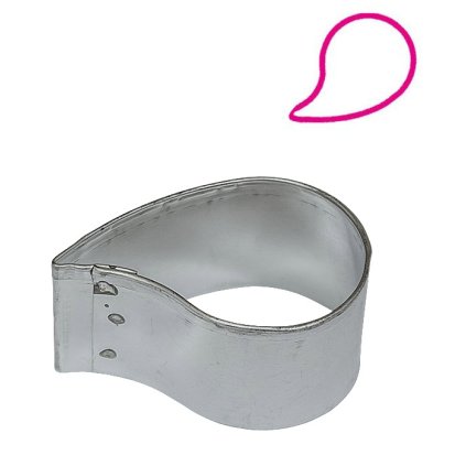 9551 vykrajovatko nerez minidezert slza 5 8x3 9 v 2 5cm