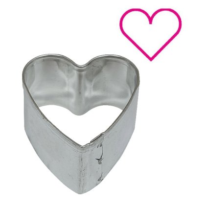 9554 vykrajovatko nerez minidezert srdce 4 6x4 6 v 2 5cm