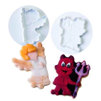 12962 vytlacovac vykrajovatko plast andel a cert 2 ks sada