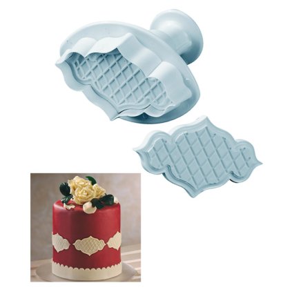 12980 vytlacovac vykrajovatko plast dekorace 2 ks sada