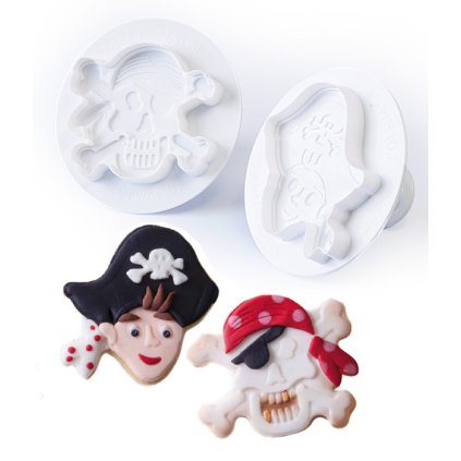 13049 vytlacovac vykrajovatko plast pirati 2 ks sada