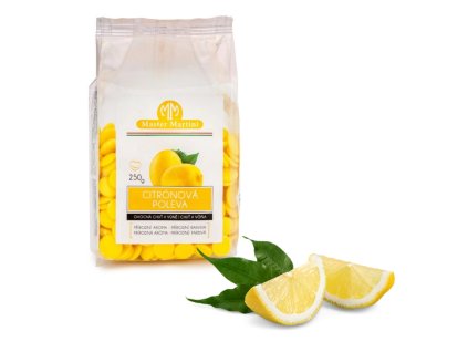 Žlutá mléčná poleva Master Martini Caribe 350g - citrónová