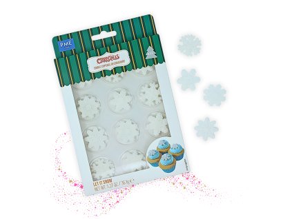 PME Cukrová dekorace Sněhové vločky