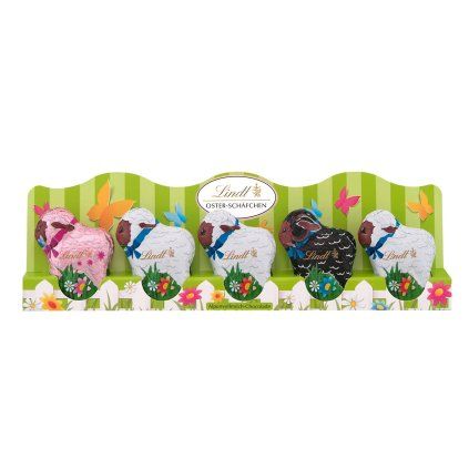 532337 lindt mini sheeps 5 x 10 g
