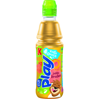 532508 kubik play jablko broskev 400 ml