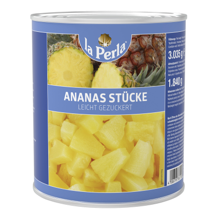 532511 la perla ananas kousky 3035 g