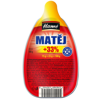 532766 hame matej karton 16 x 100 g