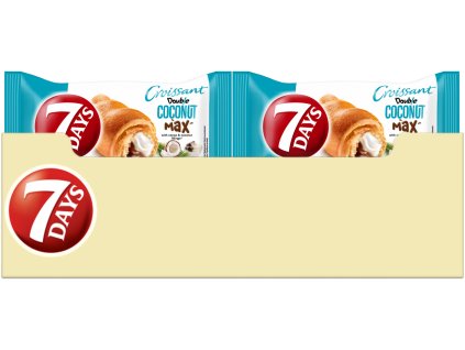 7 DAYS Croissant Kakao kokos 20 x 80 g