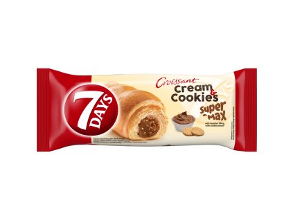 7DAYS Croissant Super Max Cream & Cookies oříšek & sušenky 110 g