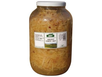 ADY Jablečný kompot řezy 3,2 kg
