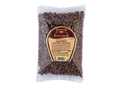 Choco Exclusive arašídy v mléčné čokoládě 700 g