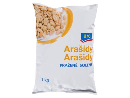aro Arašídy pražené solené 1 kg