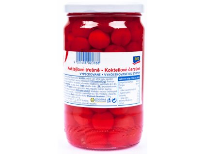 aro Koktejlové třešně červené bez stopky 750 g