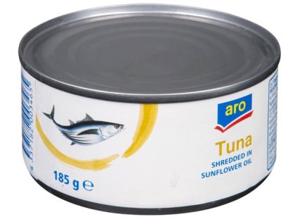 aro Tuňák drcený v rostlinném oleji 185 g