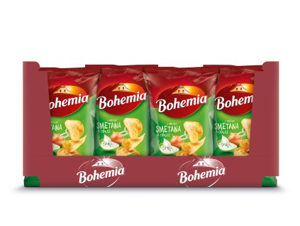 Bohemia Chips smetana/ cibule 130 g