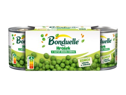 Bonduelle Hrášek 3 x 212 ml