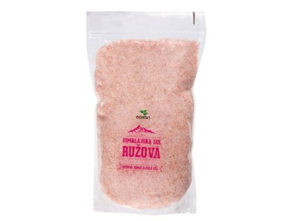 BONITAS Sůl himalájská růžová jemná 1 kg