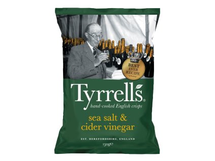 Tyrrells Chips sůl & jablečná ocet 150 g