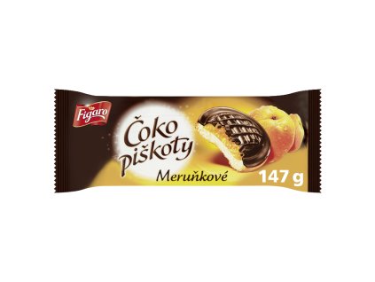 Figaro Čokopiškoty meruňka 147 g