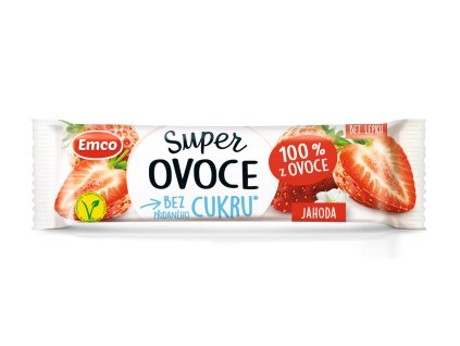 Emco Tyčinka Super ovocná 100 % jahoda 30 g