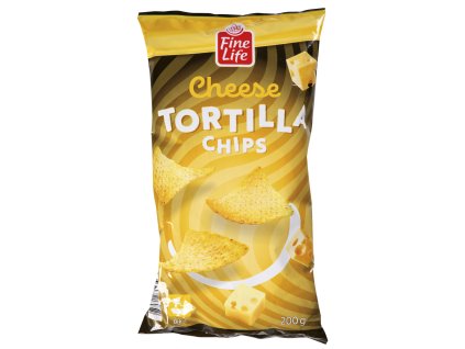 Fine Life Tortilla Chips sýrové 200 g