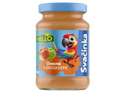 HELLO Svačinka broskev 190 g