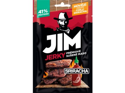 JIM JERKY Hovězí Chilli Sriracha 23 g