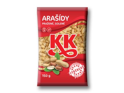 KK Arašídy pražené solené 150 g