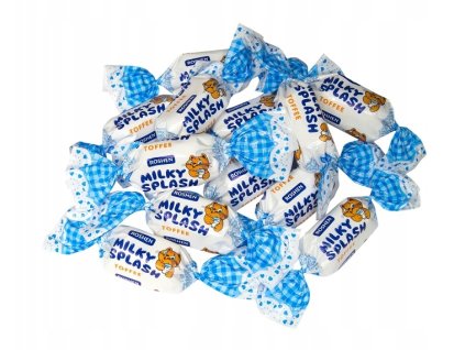 Roshen MILKY SPLASH cukierki toffi z nadzieniem mlecznym 1KG EAN GTIN 4823077608803