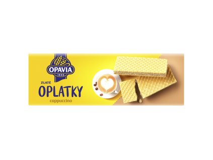 OPAVIA Zlaté oplatky Cappuccino 146 g